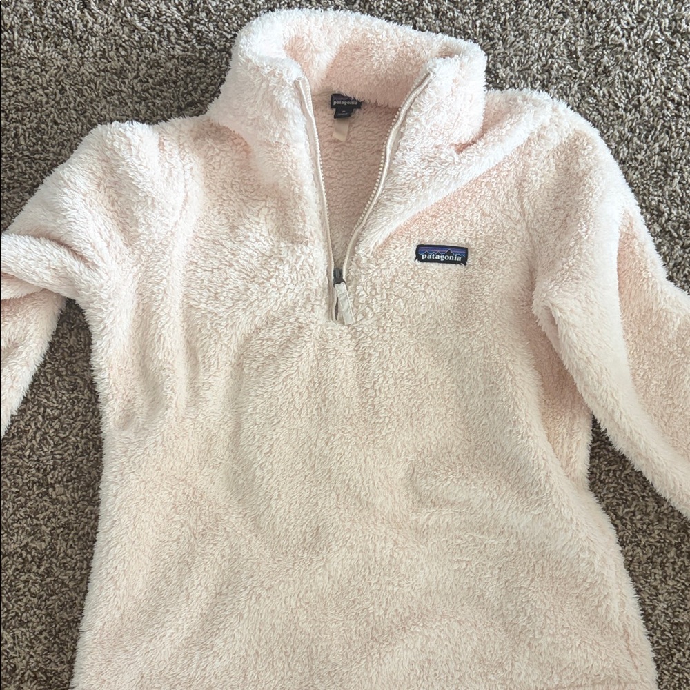 Patagonia Cream Teddy Jacket